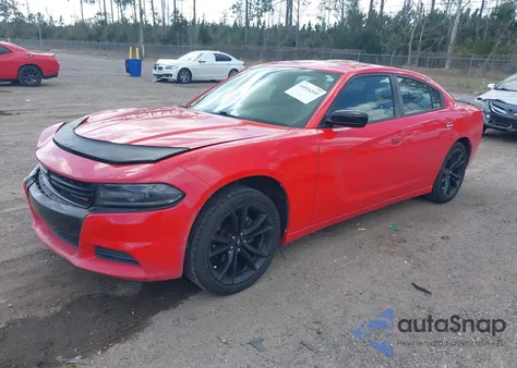 2018 Dodge Charger Sxt Rwd z USA, uszkodzony, nr VIN 2C3CDXBG1JH248005